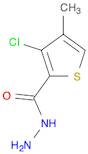 2-Thiophenecarboxylic acid, 3-chloro-4-methyl-, hydrazide