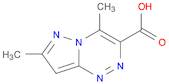 Pyrazolo[5,1-c][1,2,4]triazine-3-carboxylic acid, 4,7-dimethyl-