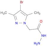 1H-Pyrazole-1-acetic acid, 4-bromo-3,5-dimethyl-, hydrazide