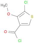 3-Thiophenecarbonyl chloride, 5-chloro-4-methoxy-