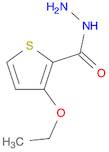 2-Thiophenecarboxylic acid, 3-ethoxy-, hydrazide