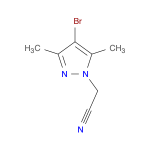 1H-Pyrazole-1-acetonitrile, 4-bromo-3,5-dimethyl-