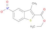 Benzo[b]thiophene-2-carboxylic acid, 3-methyl-5-nitro-, ethyl ester