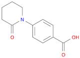 Benzoic acid, 4-(2-oxo-1-piperidinyl)-