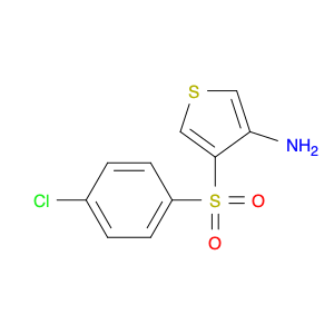 3-Thiophenamine, 4-[(4-chlorophenyl)sulfonyl]-