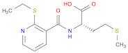 L-Methionine, N-[[2-(ethylthio)-3-pyridinyl]carbonyl]-