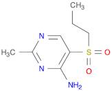 4-Pyrimidinamine, 2-methyl-5-(propylsulfonyl)-