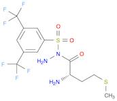 L-Methionine, N-[[3,5-bis(trifluoromethyl)phenyl]sulfonyl]-, hydrazide