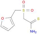 Ethanethioamide, 2-[(2-furanylmethyl)sulfonyl]-