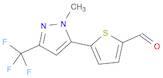 2-Thiophenecarboxaldehyde, 5-[1-methyl-3-(trifluoromethyl)-1H-pyrazol-5-yl]-