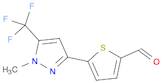 2-Thiophenecarboxaldehyde, 5-[1-methyl-5-(trifluoromethyl)-1H-pyrazol-3-yl]-