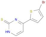 2(1H)-Pyrimidinethione, 4-(5-bromo-2-thienyl)-