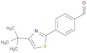 Benzaldehyde, 4-[4-(1,1-dimethylethyl)-2-thiazolyl]-