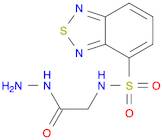 Glycine, N-(2,1,3-benzothiadiazol-4-ylsulfonyl)-, hydrazide