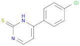 2(1H)-Pyrimidinethione, 4-(4-chlorophenyl)-