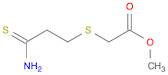 Acetic acid, 2-[(3-amino-3-thioxopropyl)thio]-, methyl ester