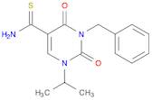 5-Pyrimidinecarbothioamide, 1,2,3,4-tetrahydro-1-(1-methylethyl)-2,4-dioxo-3-(phenylmethyl)-