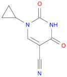 5-Pyrimidinecarbonitrile, 1-cyclopropyl-1,2,3,4-tetrahydro-2,4-dioxo-