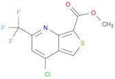 Thieno[3,4-b]pyridine-7-carboxylic acid, 4-chloro-2-(trifluoromethyl)-, methyl ester