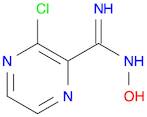 2-Pyrazinecarboximidamide, 3-chloro-N-hydroxy-