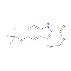 1H-Indole-2-carboxylic acid, 5-(trifluoromethoxy)-, ethyl ester