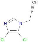 1H-Imidazole, 4,5-dichloro-1-(2-propyn-1-yl)-