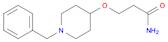 Propanamide, 3-[[1-(phenylmethyl)-4-piperidinyl]oxy]-