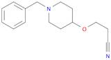 Propanenitrile, 3-[[1-(phenylmethyl)-4-piperidinyl]oxy]-