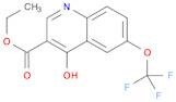 3-Quinolinecarboxylic acid, 4-hydroxy-6-(trifluoromethoxy)-, ethyl ester