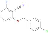 Benzonitrile, 2-[(4-chlorophenyl)methoxy]-6-fluoro-