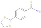 Benzenecarbothioamide, 4-(1,3-dithiolan-2-yl)-