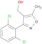 4-Isoxazolemethanol, 3-(2,6-dichlorophenyl)-5-methyl-