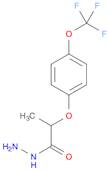 Propanoic acid, 2-[4-(trifluoromethoxy)phenoxy]-, hydrazide