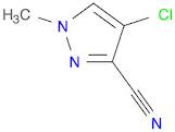 1H-Pyrazole-3-carbonitrile, 4-chloro-1-methyl-