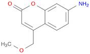 2H-1-Benzopyran-2-one, 7-amino-4-(methoxymethyl)-