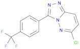 1,2,4-Triazolo[4,3-b]pyridazine, 6-chloro-3-[4-(trifluoromethyl)phenyl]-