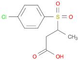 Butanoic acid, 3-[(4-chlorophenyl)sulfonyl]-