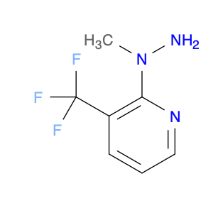 Pyridine, 2-(1-methylhydrazinyl)-3-(trifluoromethyl)-