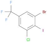 Benzene, 1-bromo-3-chloro-2-iodo-5-(trifluoromethyl)-