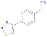 Benzenemethanamine, 4-(1,2,3-thiadiazol-4-yl)-