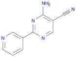 5-Pyrimidinecarbonitrile, 4-amino-2-(3-pyridinyl)-