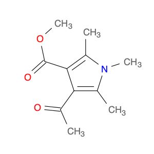 1H-Pyrrole-3-carboxylic acid, 4-acetyl-1,2,5-trimethyl-, methyl ester