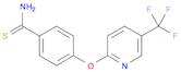 Benzenecarbothioamide, 4-[[5-(trifluoromethyl)-2-pyridinyl]oxy]-