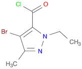 1H-Pyrazole-5-carbonyl chloride, 4-bromo-1-ethyl-3-methyl-