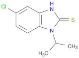 2H-Benzimidazole-2-thione, 5-chloro-1,3-dihydro-1-(1-methylethyl)-