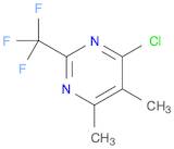 Pyrimidine, 4-chloro-5,6-dimethyl-2-(trifluoromethyl)-