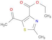 4-Thiazolecarboxylic acid, 5-acetyl-2-methyl-, ethyl ester