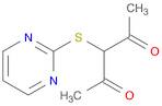 2,4-Pentanedione, 3-(2-pyrimidinylthio)-