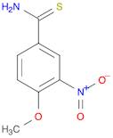 Benzenecarbothioamide, 4-methoxy-3-nitro-