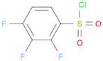 Benzenesulfonyl chloride, 2,3,4-trifluoro-